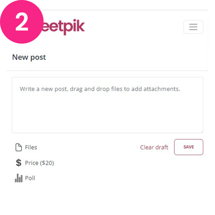 Upload feet pics to sell